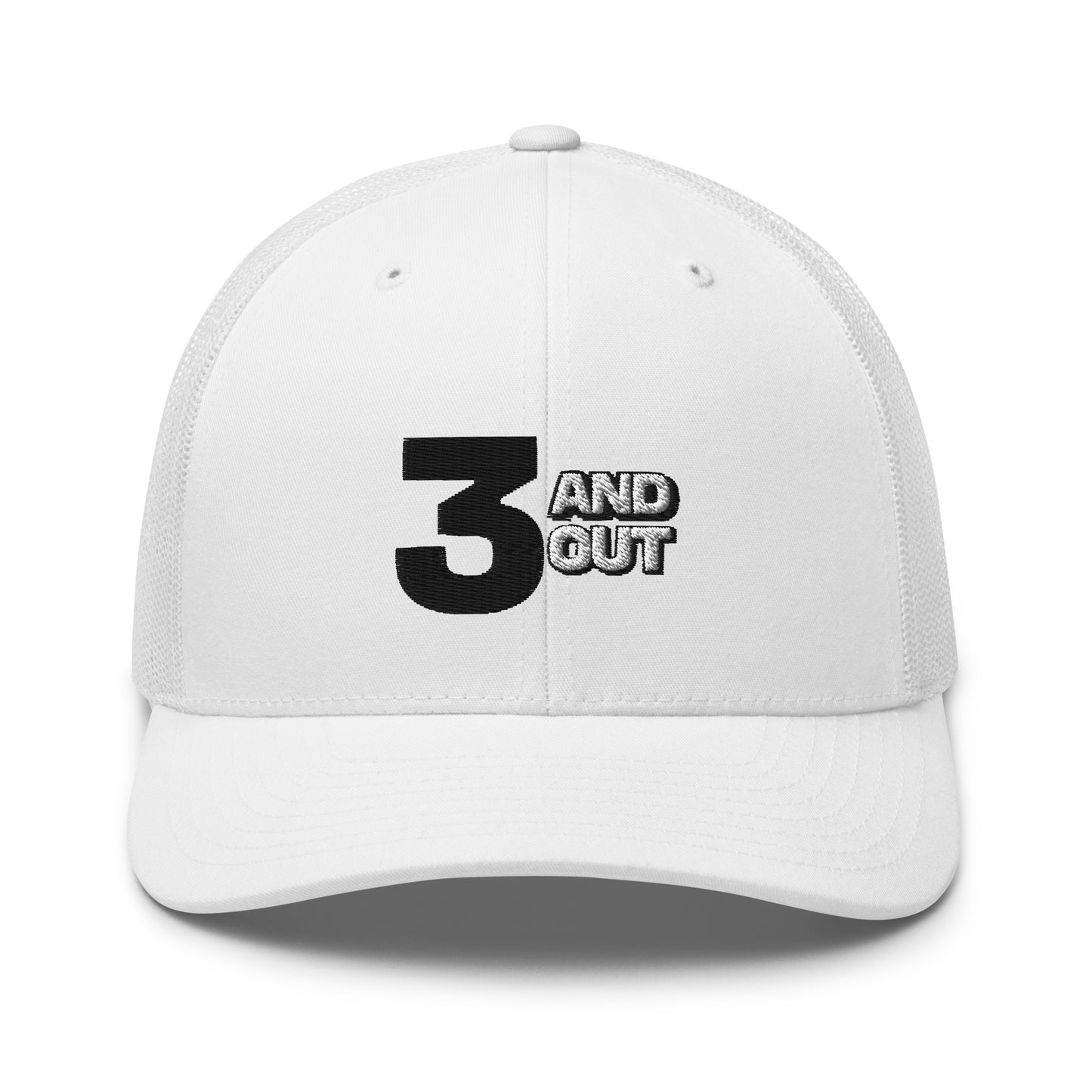 3 and Out Trucker Hat