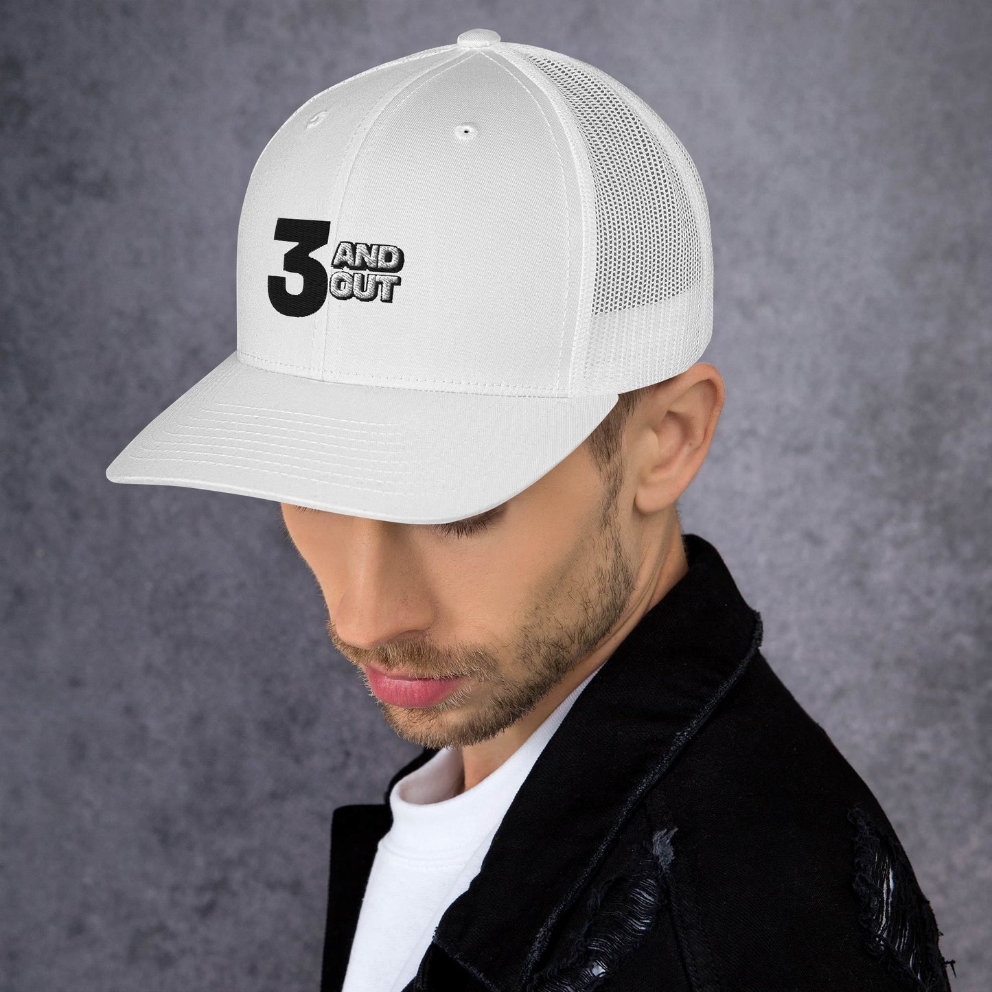 3 and Out Trucker Hat