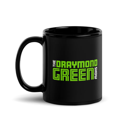 Draymond Green Show Black Glossy Mug