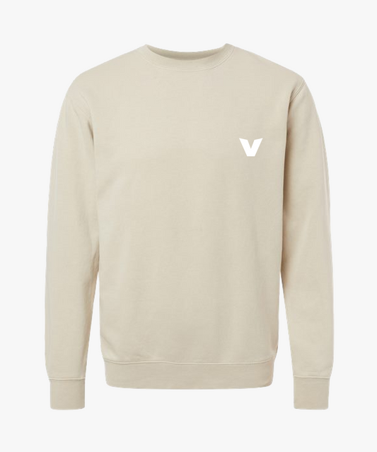 Volume Pigment-Dyed Crewneck