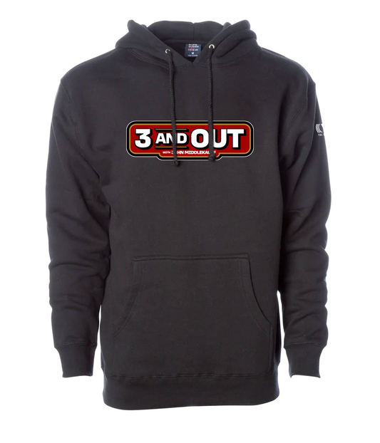 3 And Out Hoodie