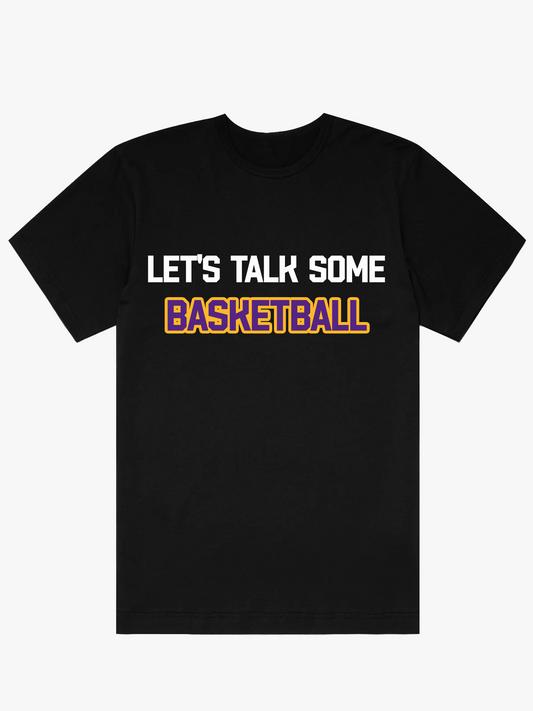 Hoops Tonight "Let's Talk Some Basketball" T-Shirt